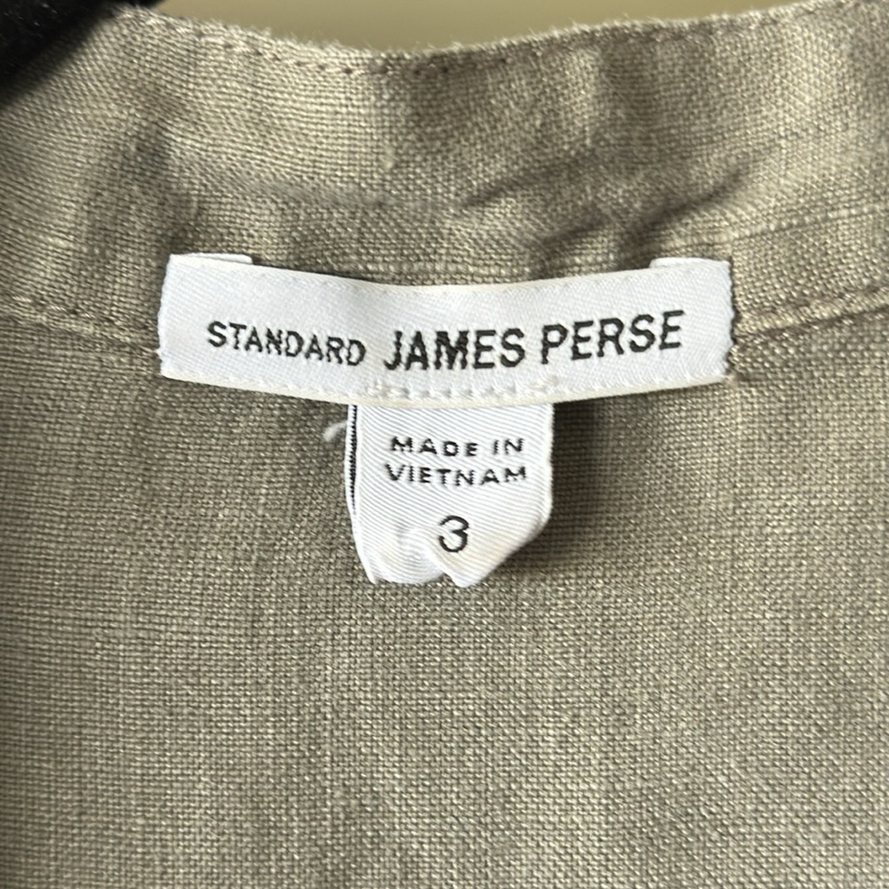 James Perse draw string Shirt Dress size 3